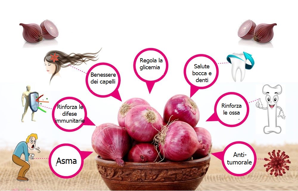 Chi mangia cipolla campa cent'anni...proprietà e benefici