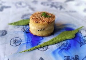 Tortino di patate, platessa e basilico, un toccasana per corpo e mente